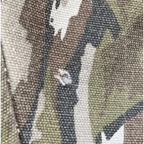 Walls USA Camo Unlined Coveralls Men’s L Altered Cropped Utility Workwear - Picture 8 of 16